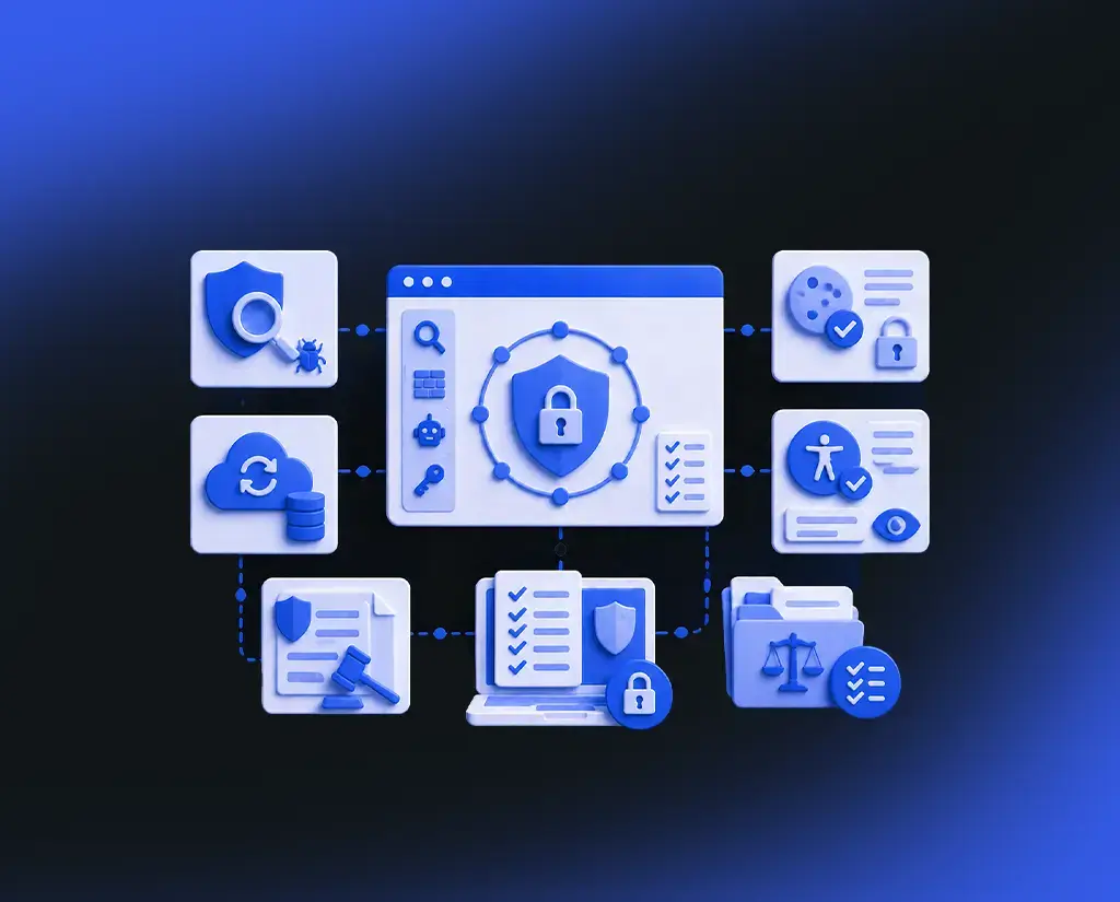 Protection & Compliance — WBP illustration
